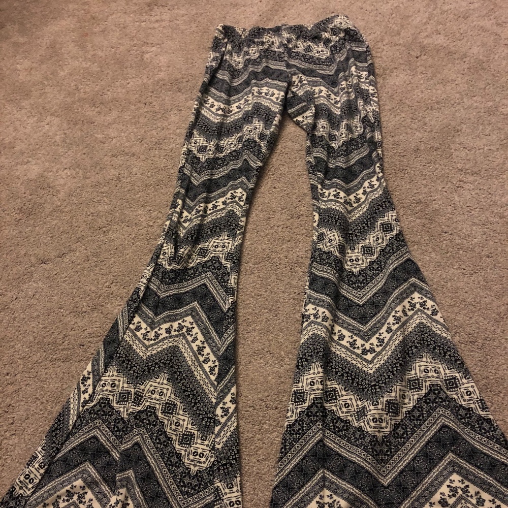 Bell Bottom Cotton Pants